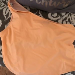 new Kortni Jeane one shoulder bathing top XL Melon